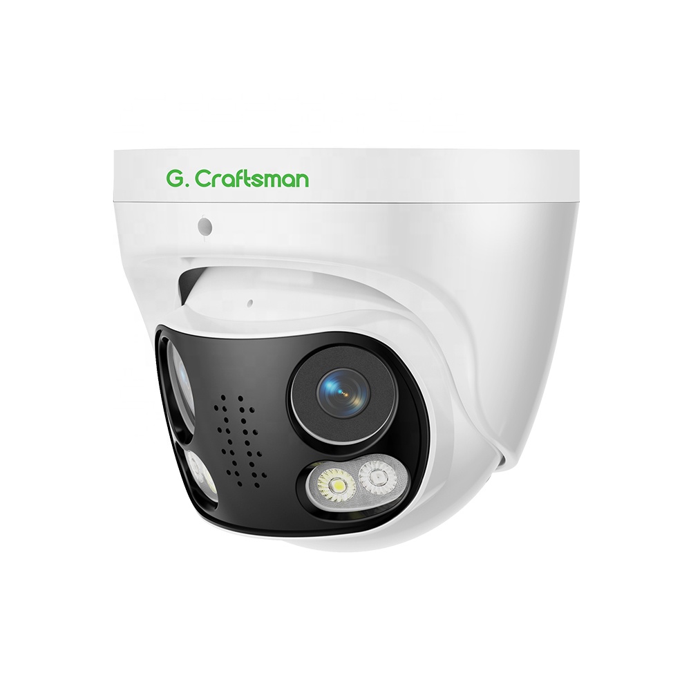 Cctv Camera 180 Degree Panoramic - GA-B6DBFD-M8G Caméra dôme métallique panoramique 4K