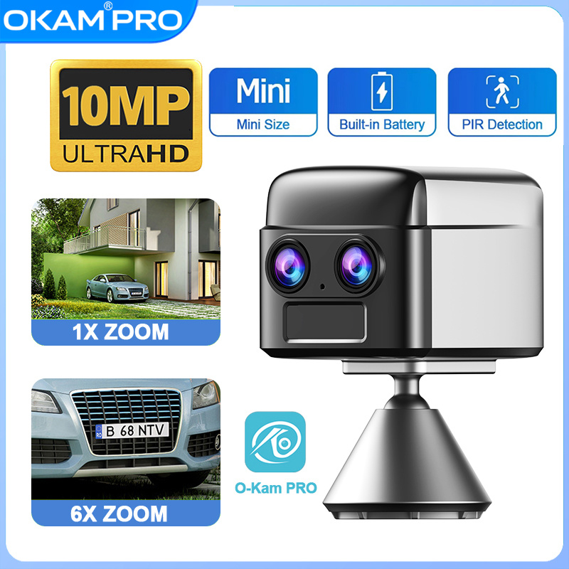 Security Camera System Solar 4G - Caméra de sécurité OKAM PRO WIFI