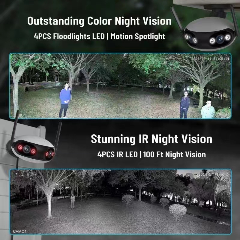 Cctv Camera 180 Degree Panoramic - Caméra IP 4MP Towell APP à
