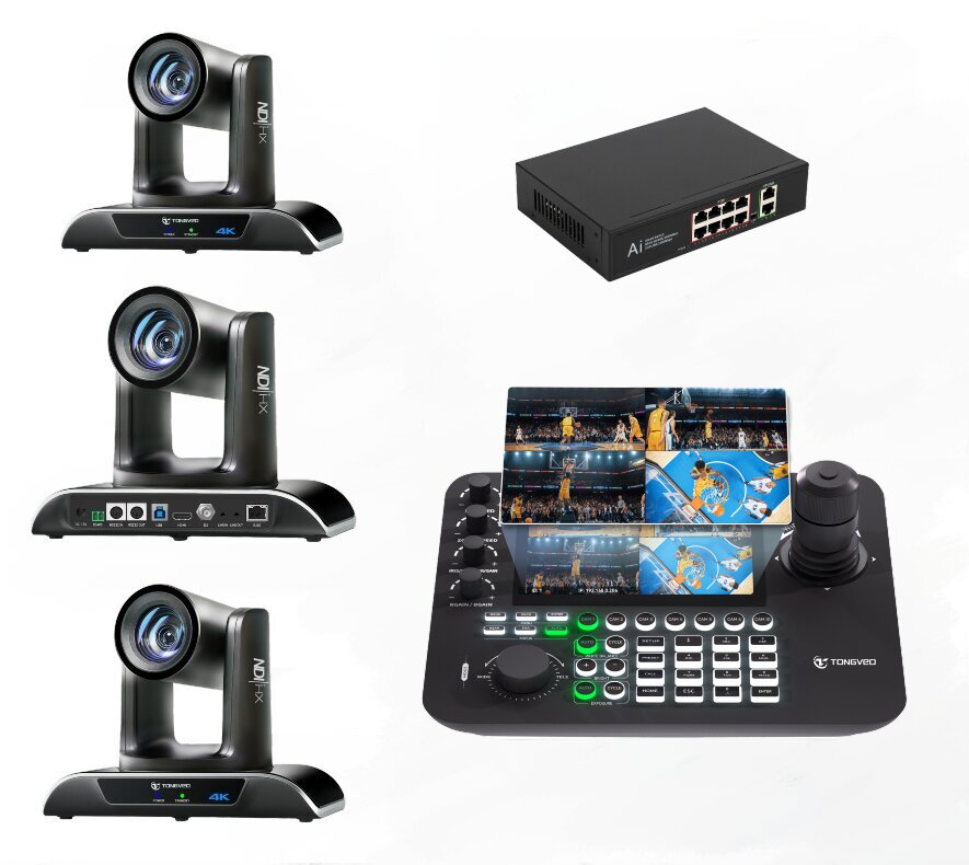 Ptz Camera 30X Zoom Poe - USD2006 Livraison Gratuite Kit Complet =