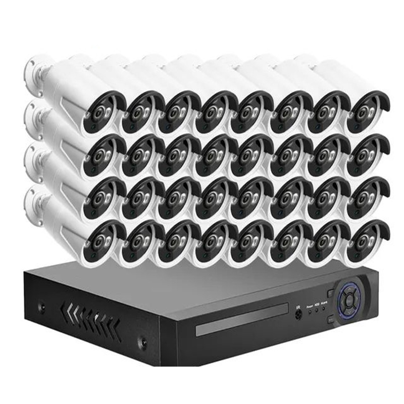 Nvr Kit 4 Camera 5Mp Poe - Système de caméra de sécurité CCTV