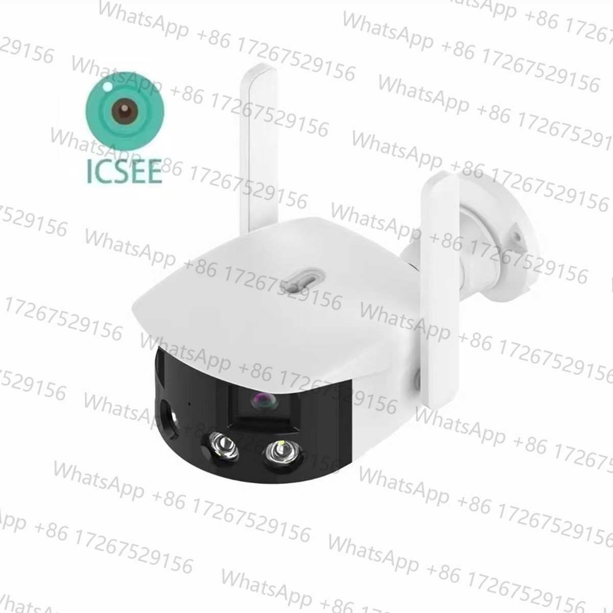 Cctv Camera 180 Degree Panoramic - Caméra IP panoramique à double objectif