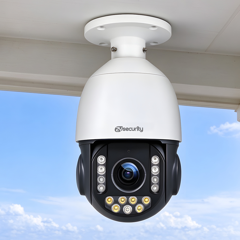 Ptz Camera 30X Zoom Poe - Caméra de sécurité PTZ filaire PoE