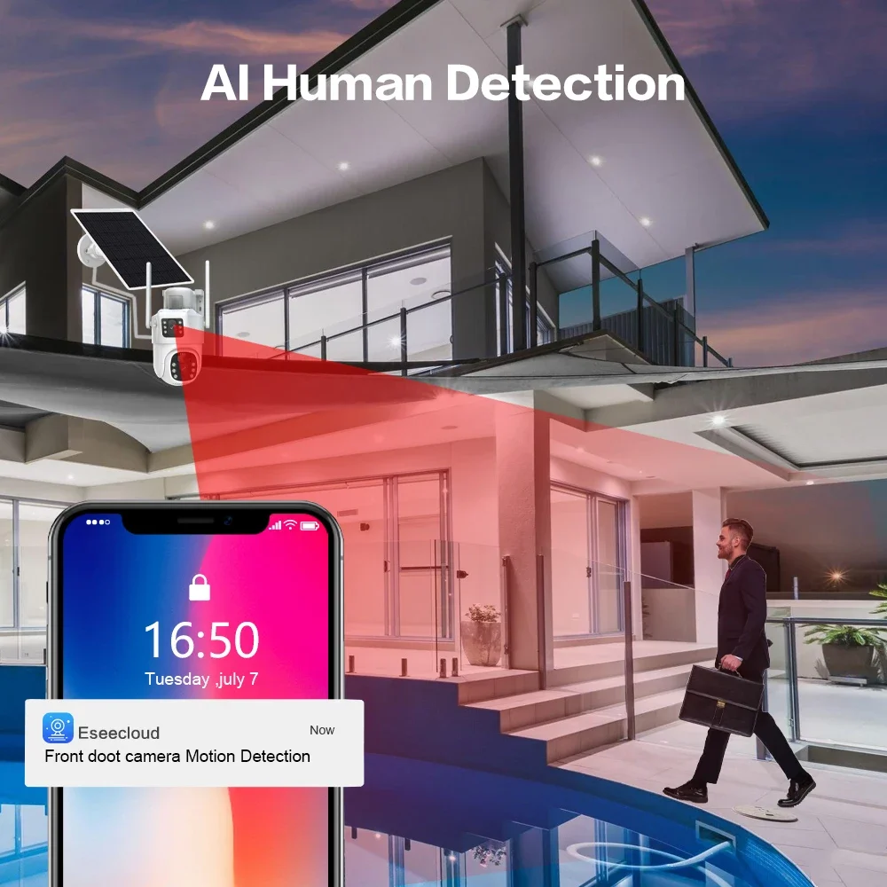 Système de caméra de vidéosurv - Cctv Camera System 8 Camera Wireless avis et prix