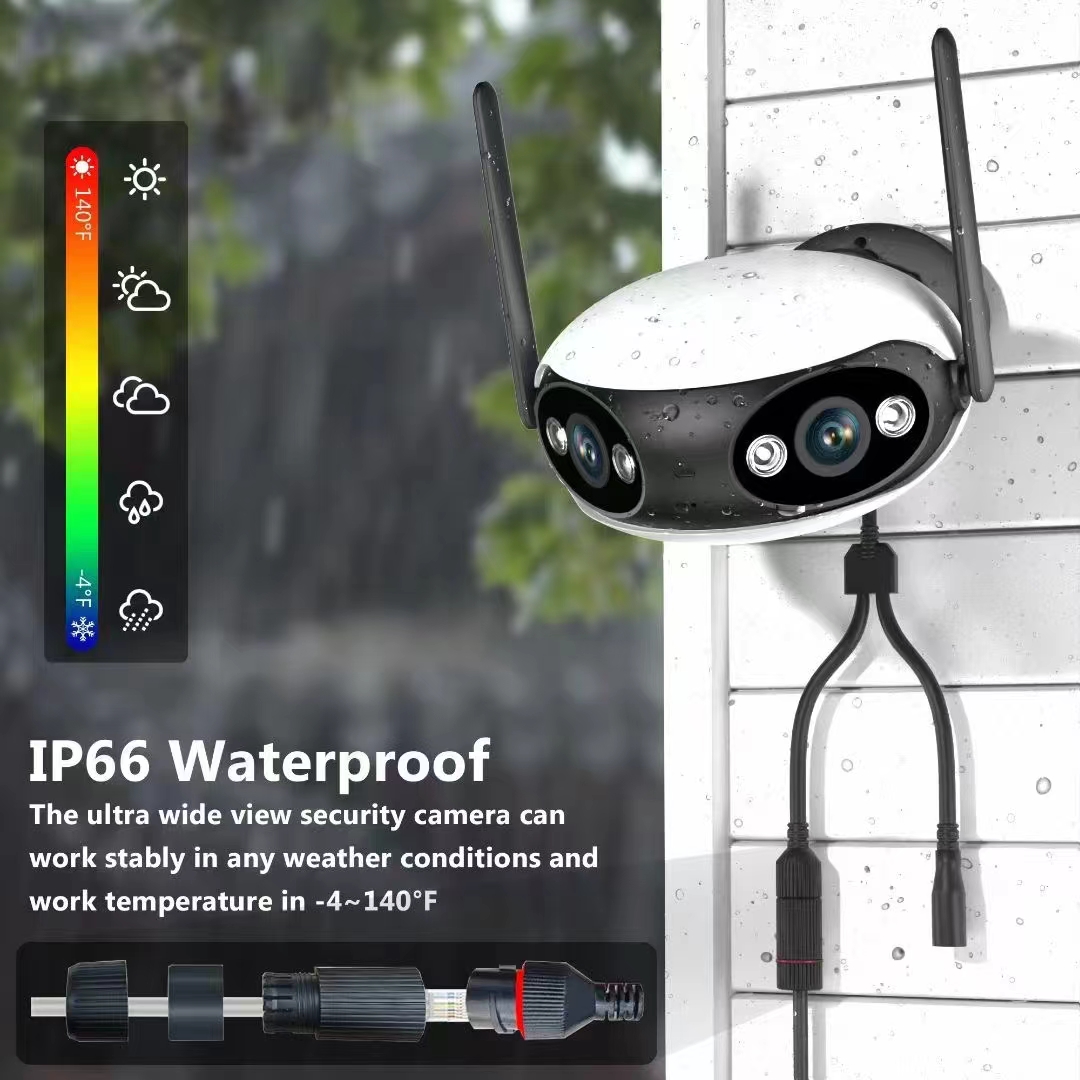 Caméra IP 4MP Towell APP à dou - Cctv Camera 180 Degree Panoramic avis et prix