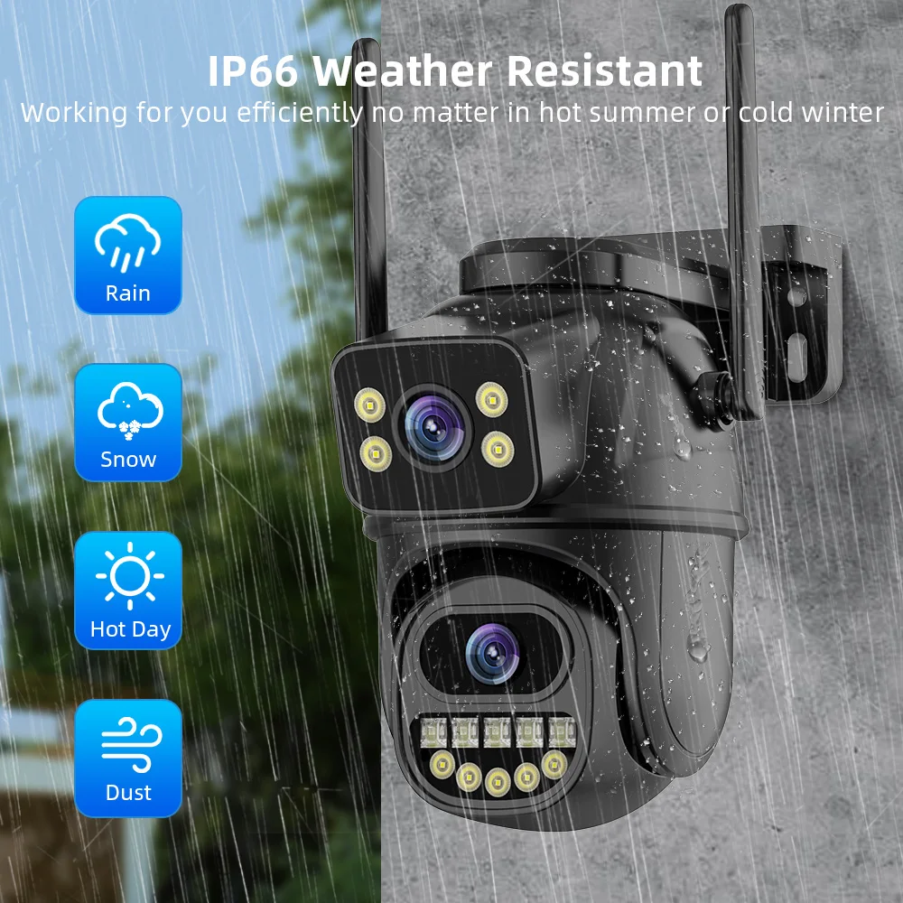 Caméra de surveillance WiFi 4K - Ip Camera 4K 8Mp Outdoor Ptz avis et prix