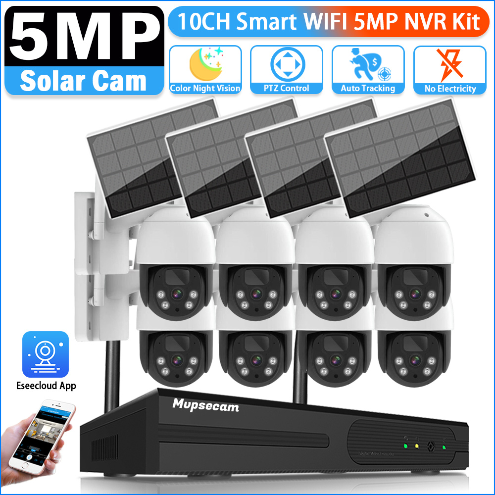 Kit de système de caméra IP WI - Cctv Camera System 8 Camera Wireless avis et prix