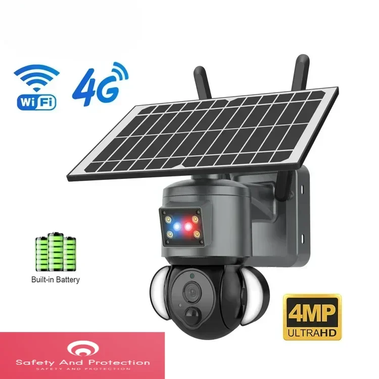 Caméra de surveillance solaire - Security Camera System Solar 4G avis et prix