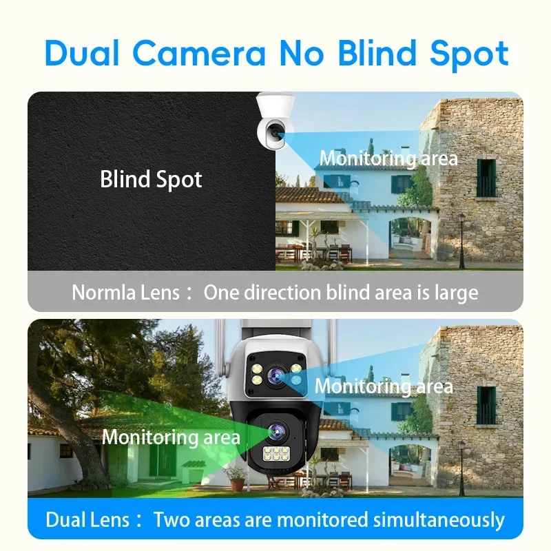 Caméra IP WIFI 8MP 4K PTZ exté - Ip Camera 4K 8Mp Outdoor Ptz avis et prix