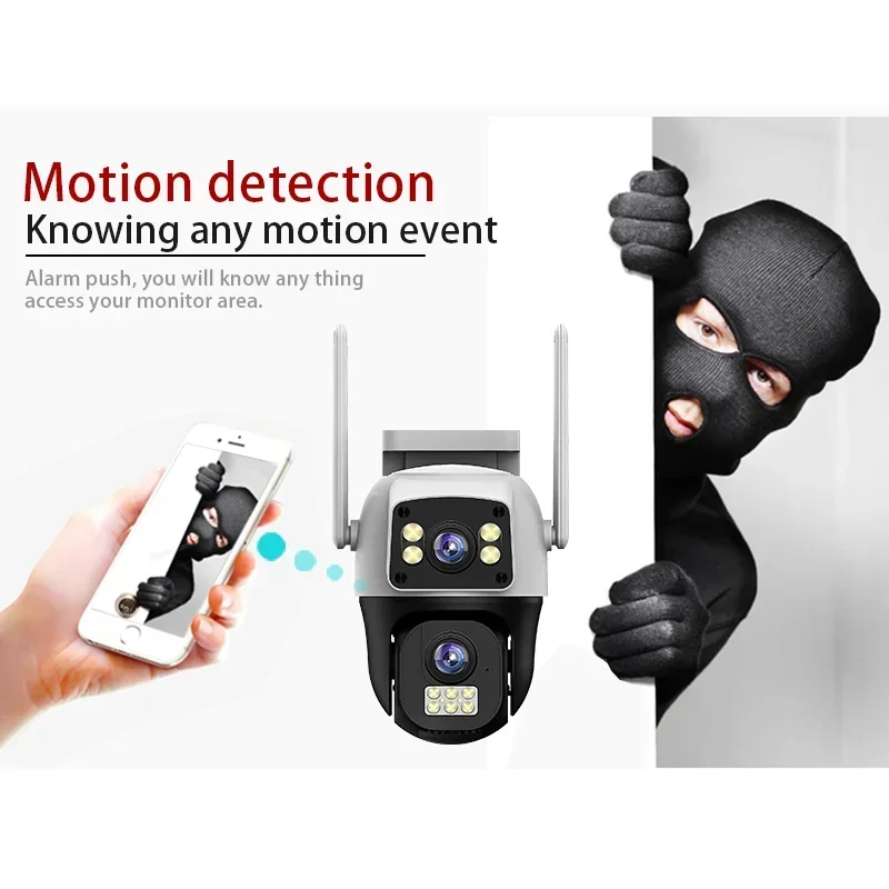 Caméra IP WIFI 8MP 4K PTZ exté - Ip Camera 4K 8Mp Outdoor Ptz avis et prix