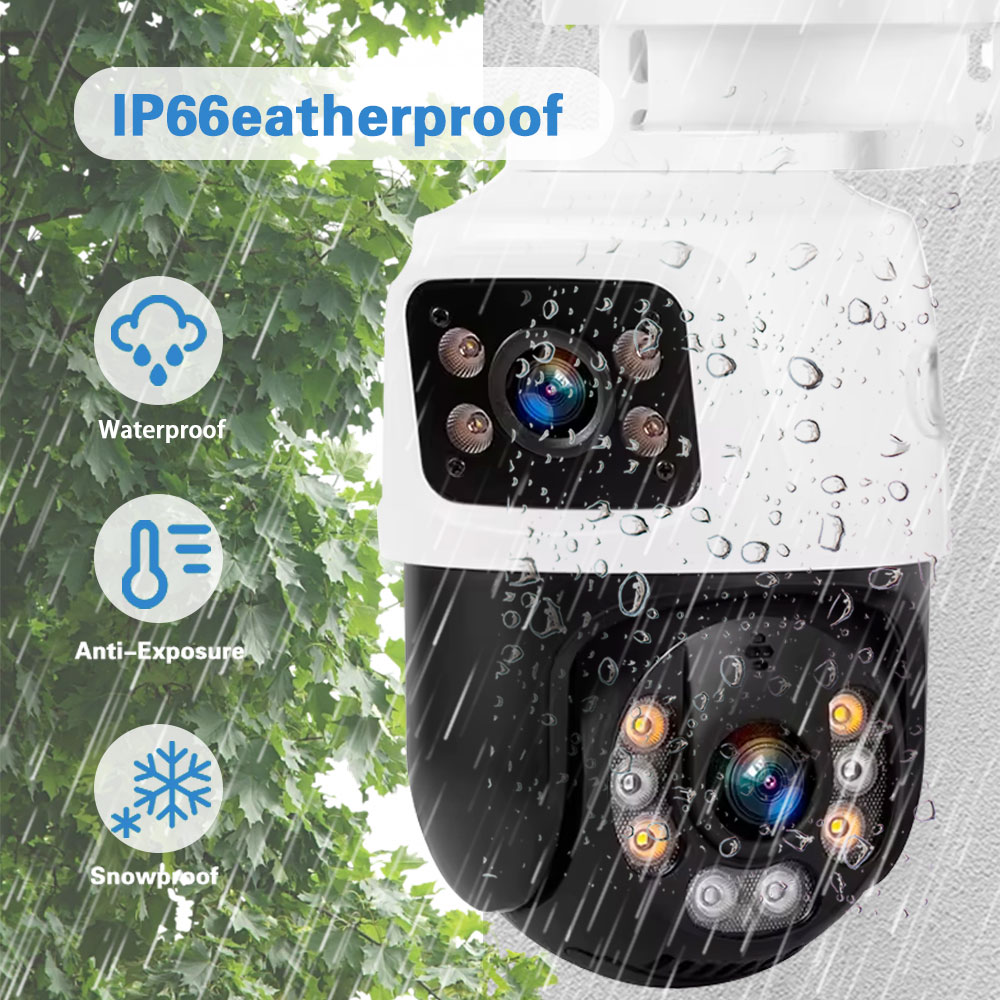 Double objectif 4K 8MP PTZ POE - Ip Camera 4K 8Mp Outdoor Ptz avis et prix