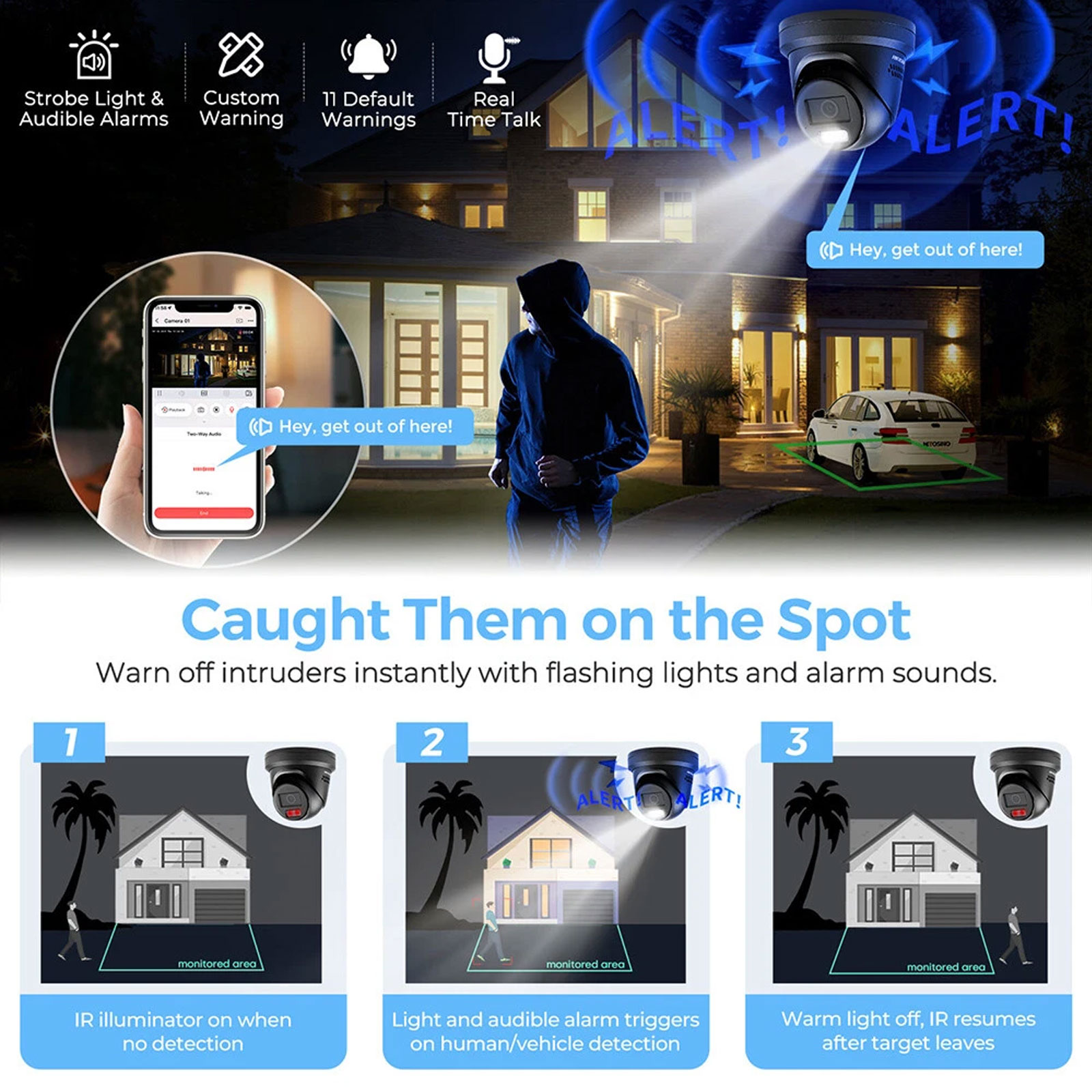 Caméra IP PoE intelligente hyb - Hikvision Ip Camera 8Mp Dome avis et prix