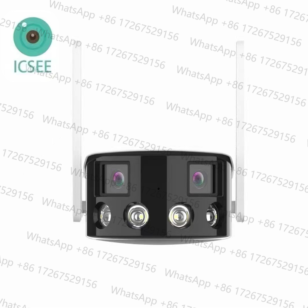 Caméra IP panoramique à double - Cctv Camera 180 Degree Panoramic avis et prix