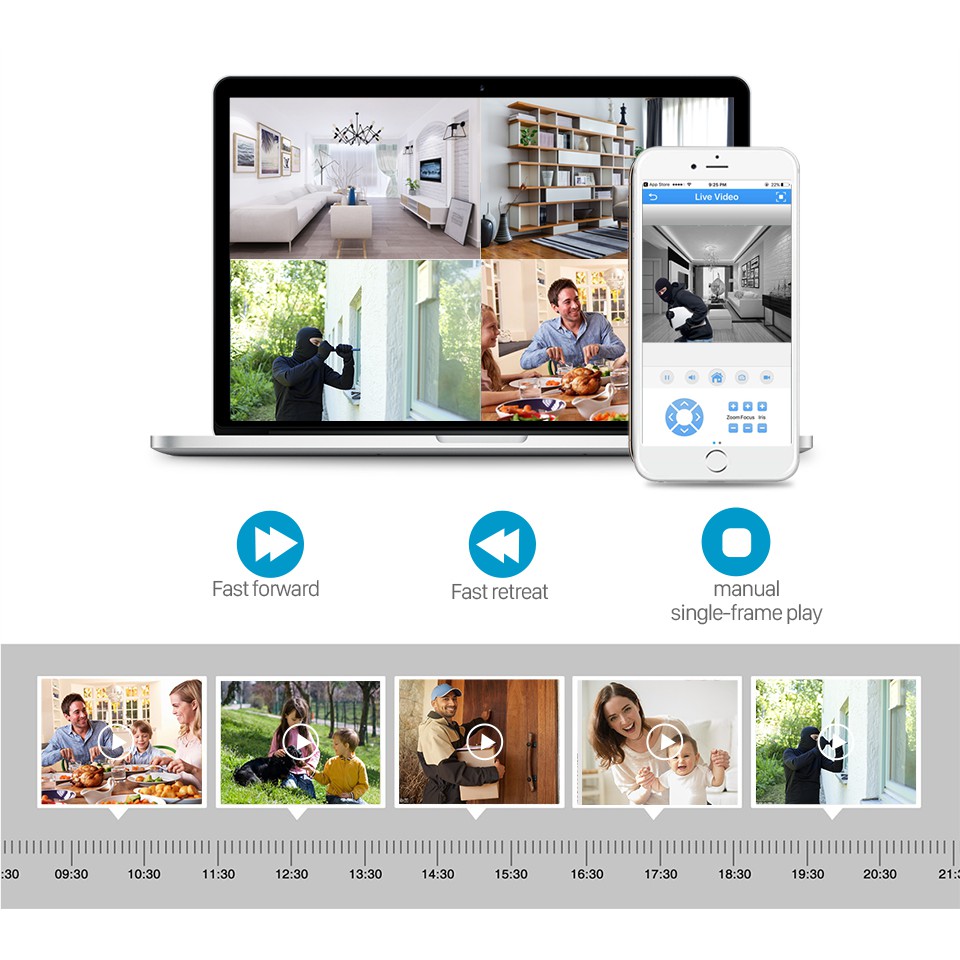 Enregistreur vidéo NVR 4K 8MP  - Cctv Nvr System 8 Channel 4K Poe avis et prix