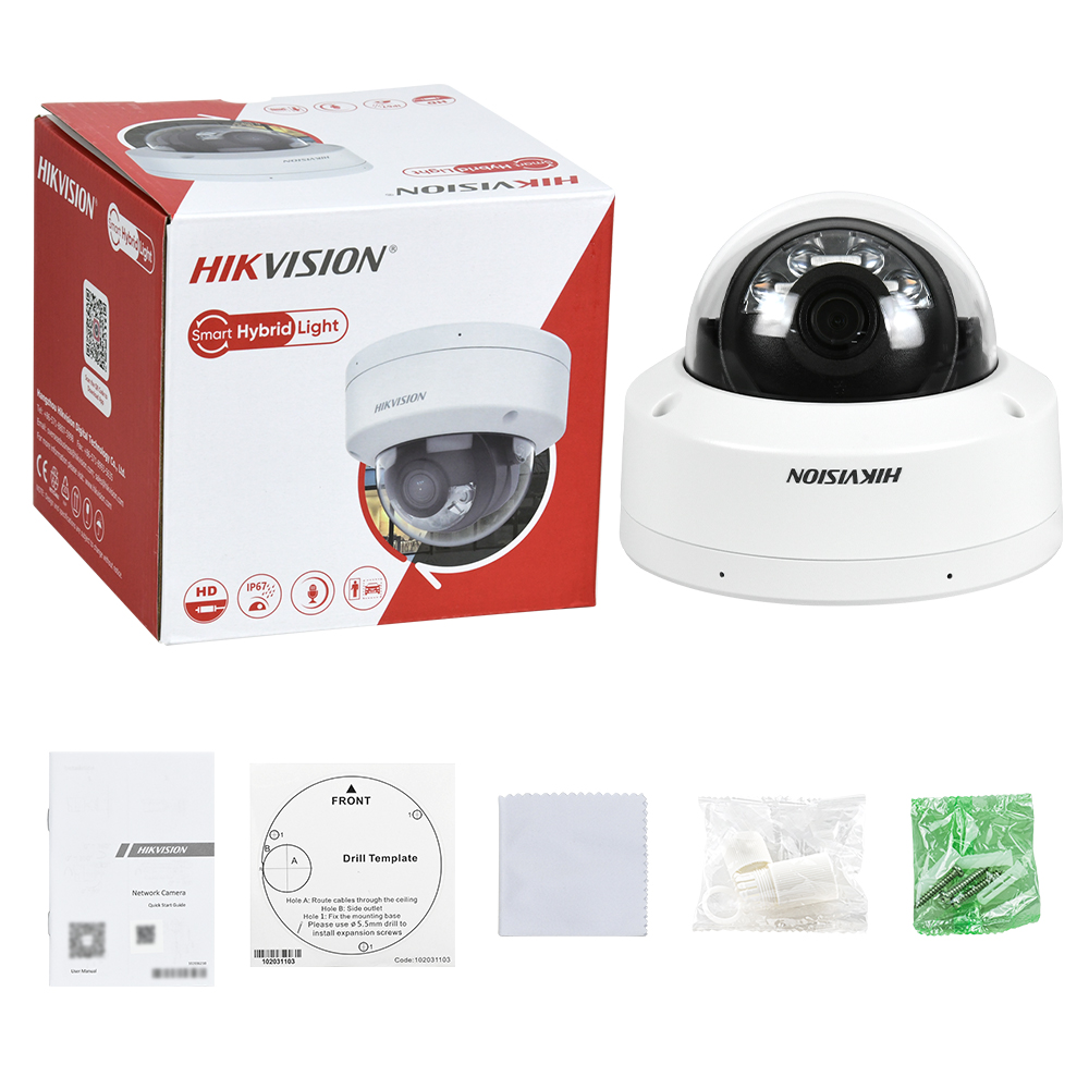 Caméra IP dôme Hikvision 8MP 4 - Hikvision Ip Camera 8Mp Dome avis et prix