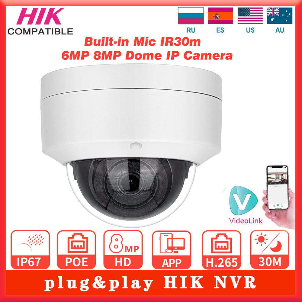 Caméra IP Dôme 6MP 8MP avec Mi - Hikvision Ip Camera 8Mp Dome avis et prix