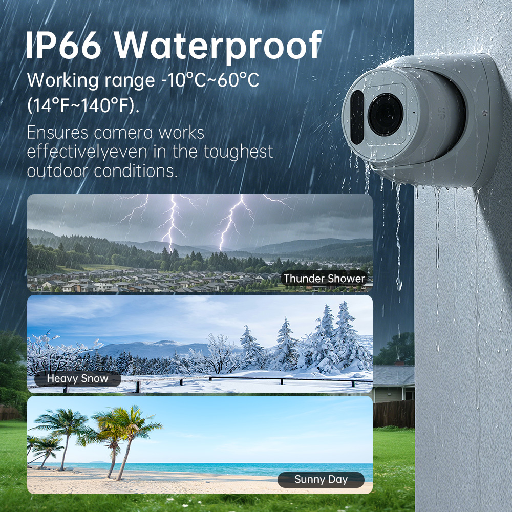 Système de caméra de sécurité  - Poe Security Camera 8Mp 4K avis et prix