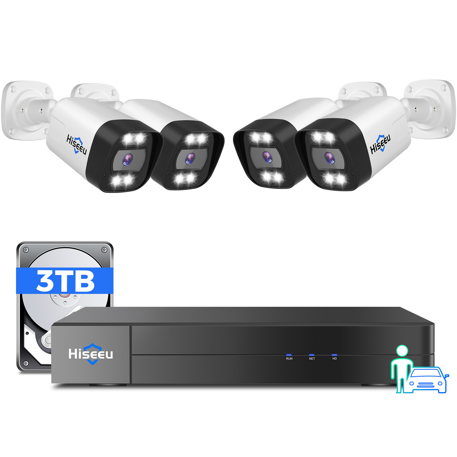 Tourelle POE 5MP dôme système  - Cctv Nvr System 8 Channel 4K Poe avis et prix