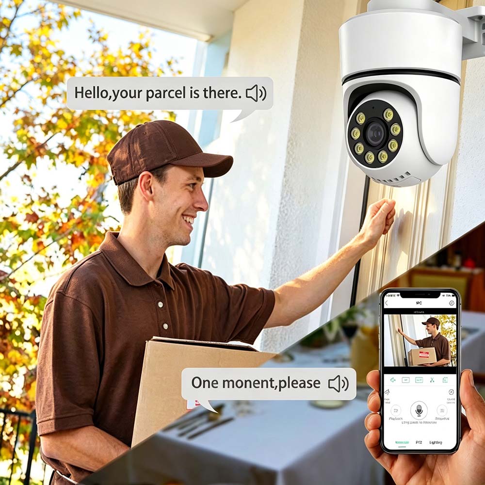 Caméra de sécurité IP PoE PTZ  - Ip Camera 4K 8Mp Outdoor Ptz avis et prix
