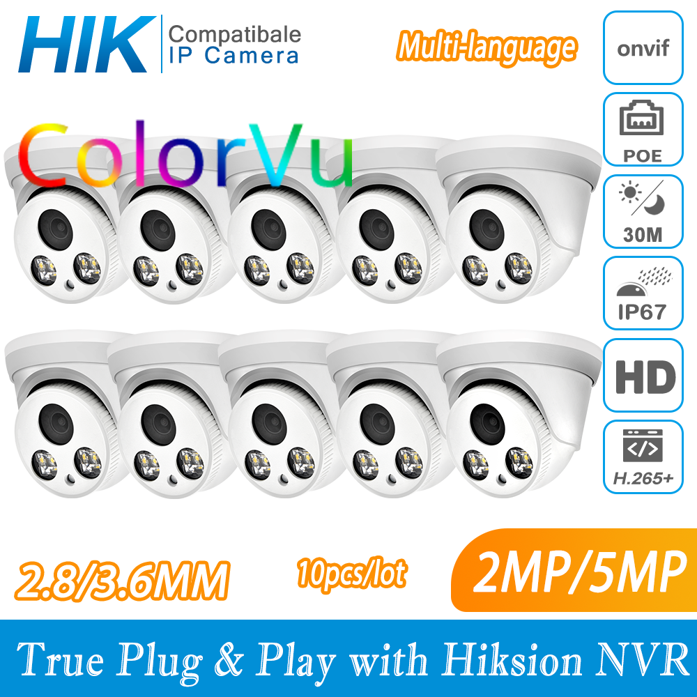 Hikvision-Caméra CCTV de sécur - Hikvision Ip Camera 8Mp Dome avis et prix