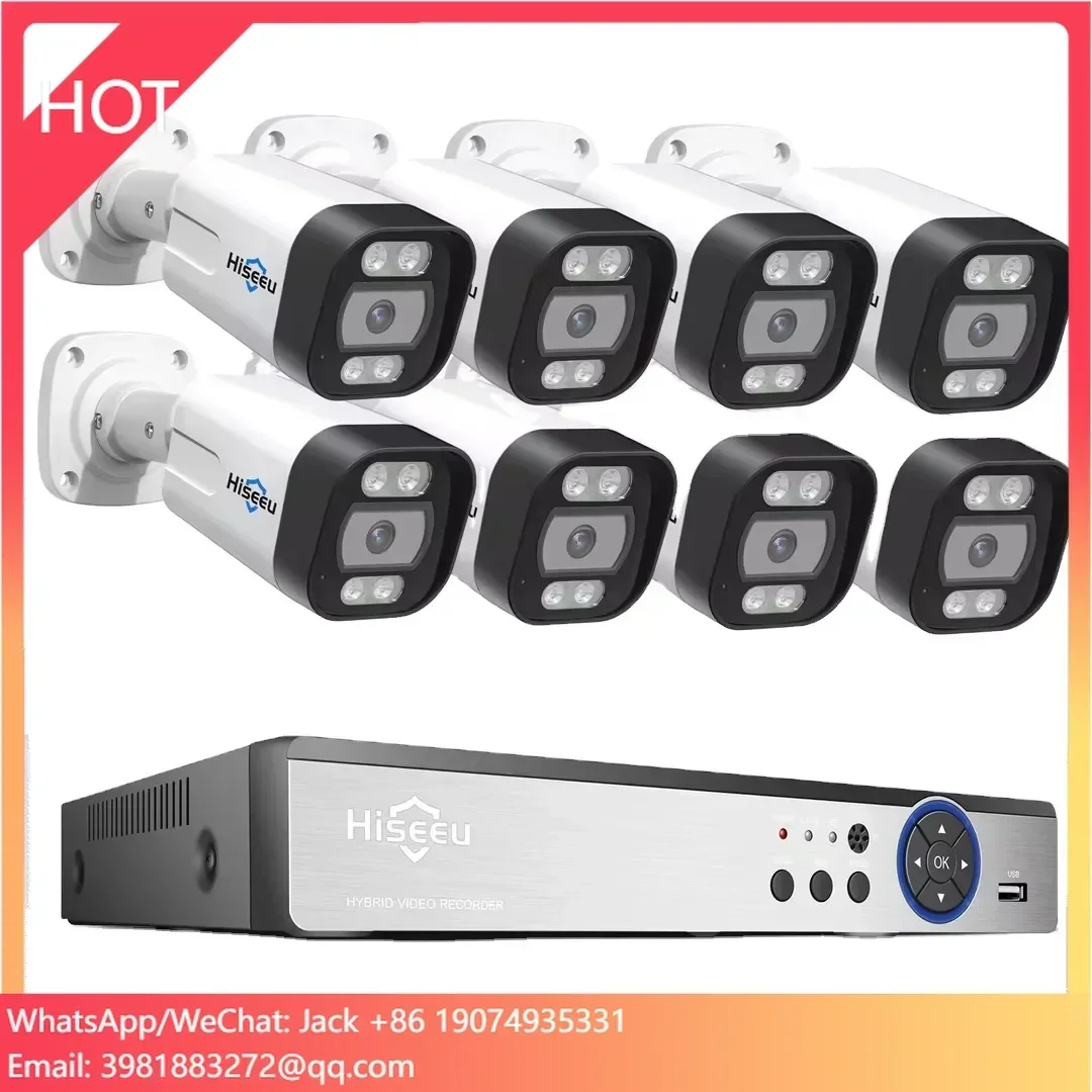 Kit de caméra de surveillance  - Cctv Nvr System 8 Channel 4K Poe avis et prix