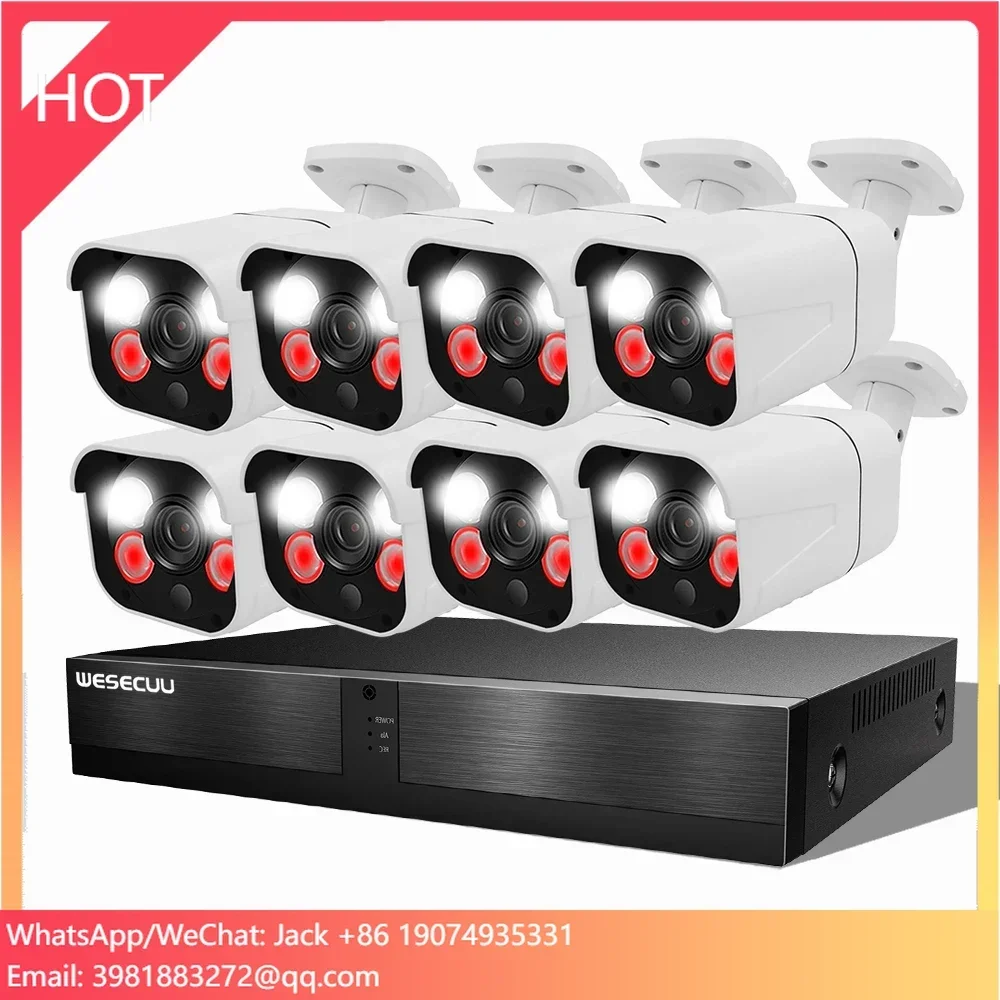 Kit Système de Surveillance CC - Cctv Nvr System 8 Channel 4K Poe avis et prix
