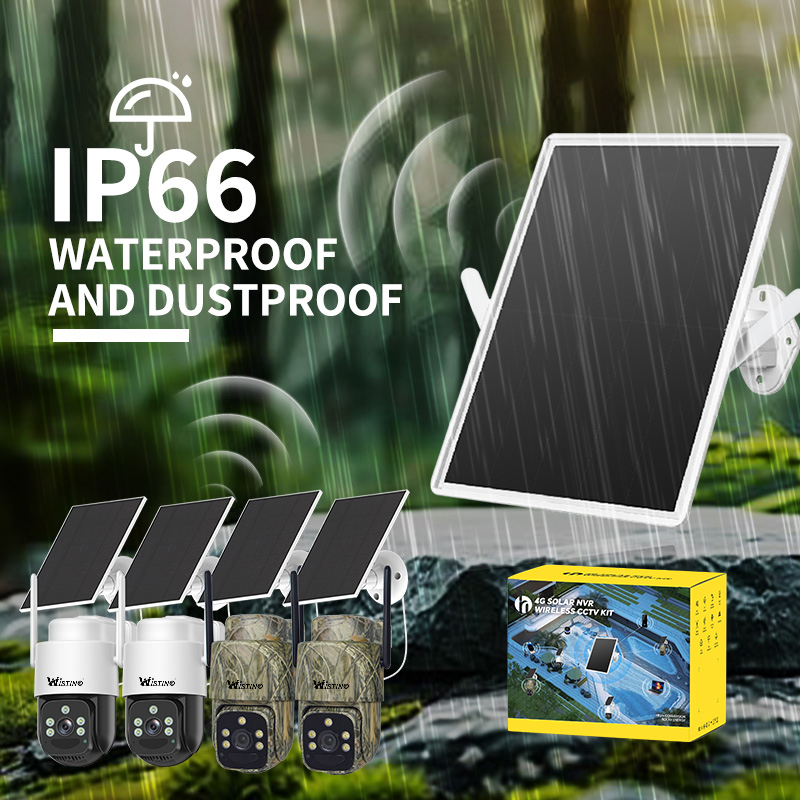 Wistino extérieur 4MP sans fil - Security Camera System Solar 4G avis et prix
