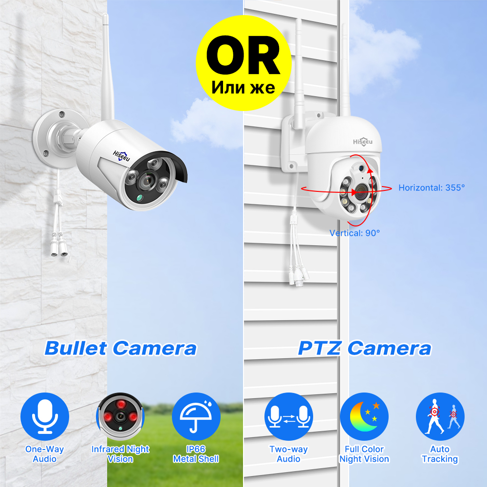 Kit de système de sécurité ave - Cctv Camera System 8 Camera Wireless avis et prix