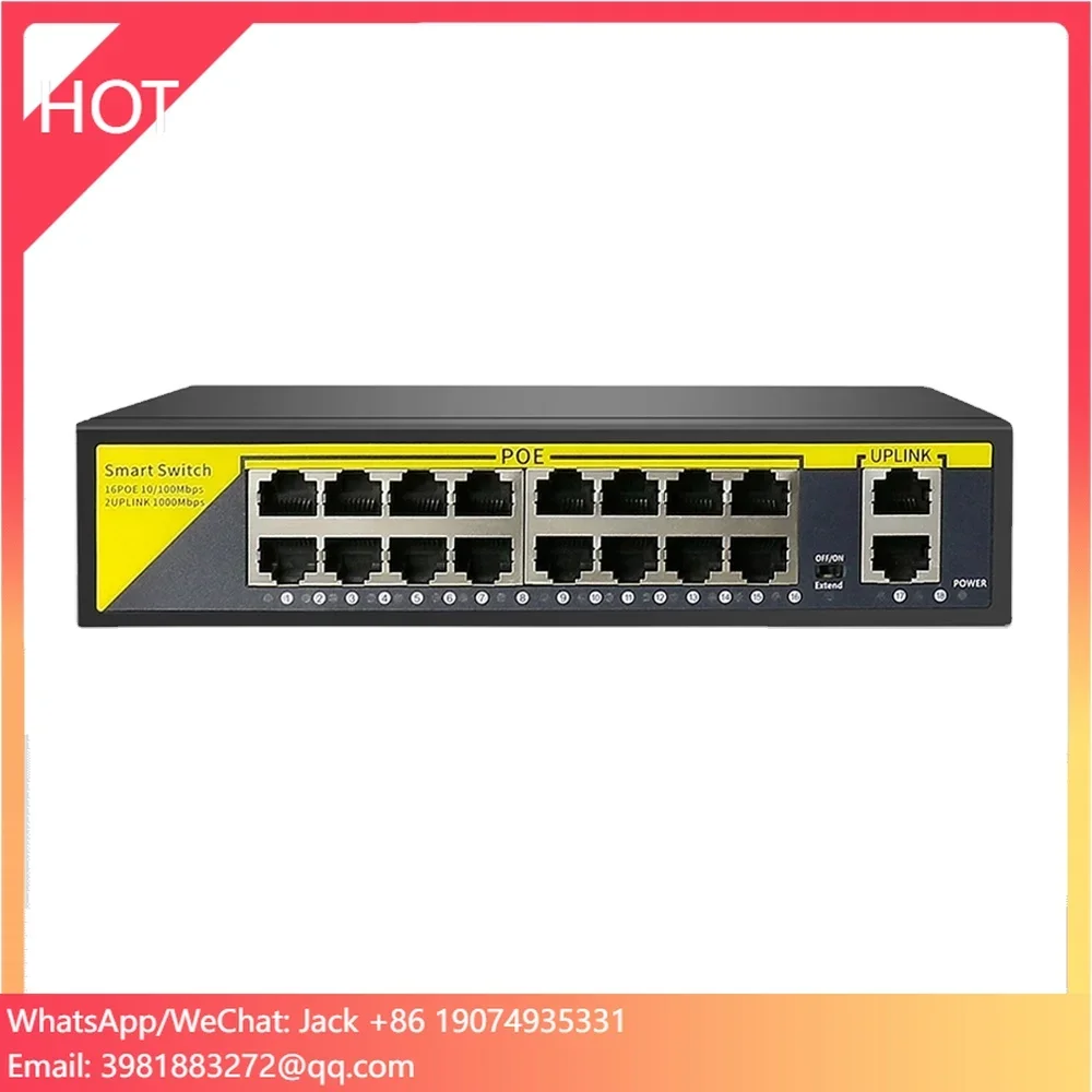 Switch Gigabit 18 ports IEEE80 - Nvr Poe Switch 16 Port avis et prix