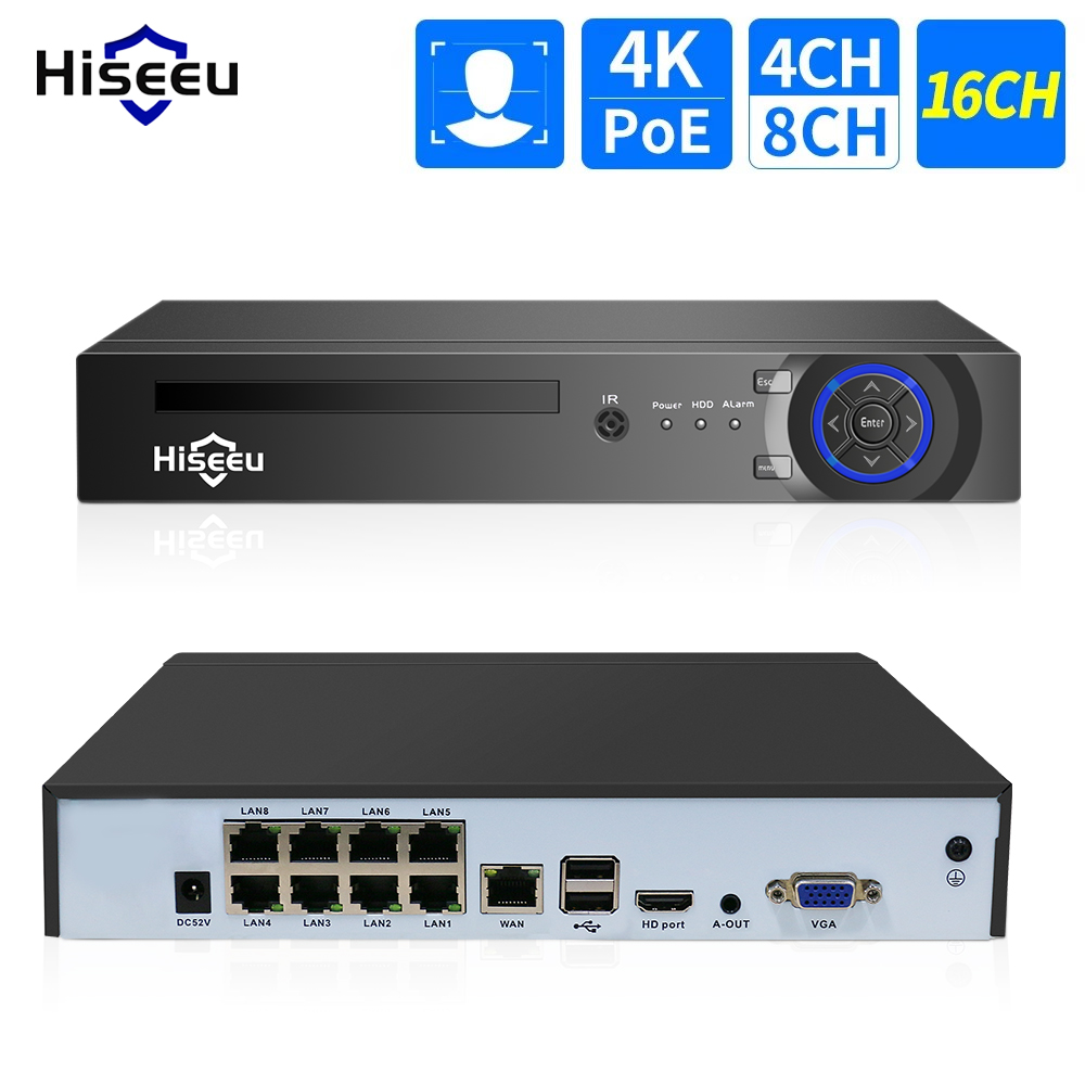 Hiseeu-Caméra de surveillance  - Dahua Nvr 16 Channel avis et prix