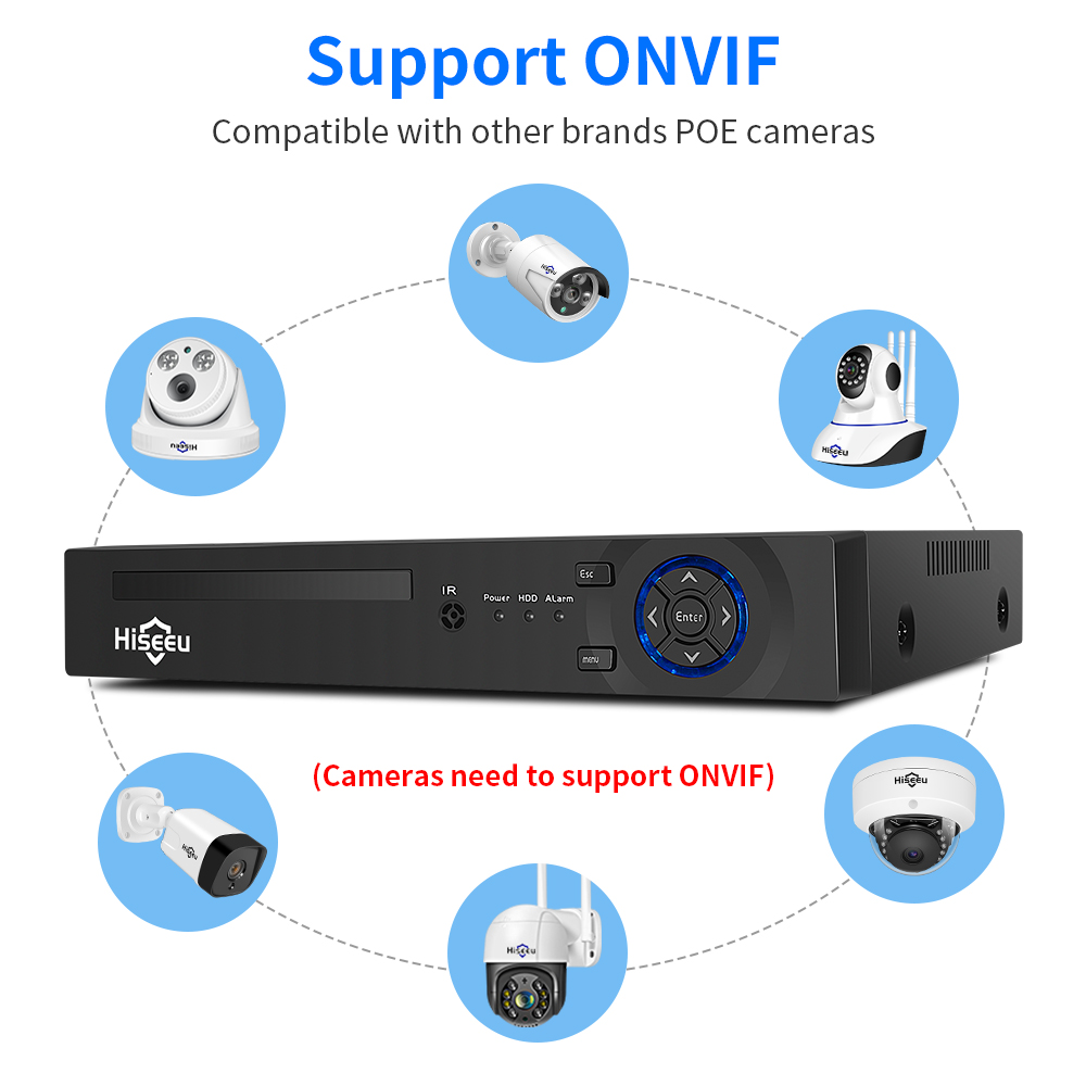 Hiseeu-Caméra de surveillance  - Dahua Nvr 16 Channel avis et prix