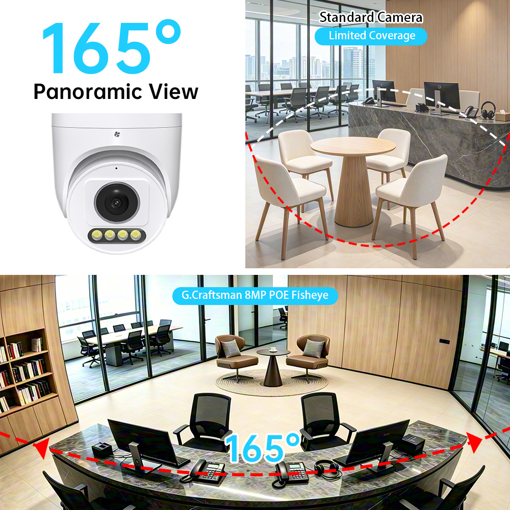 Système de vidéosurveillance P - Poe Security Camera 8Mp 4K avis et prix