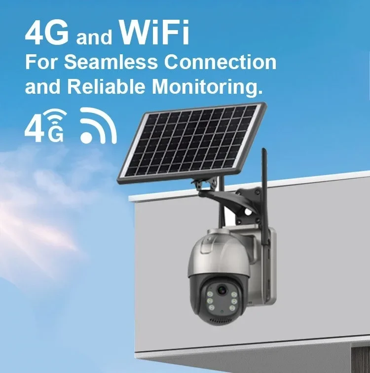 Système de surveillance solair - Security Camera System Solar 4G avis et prix