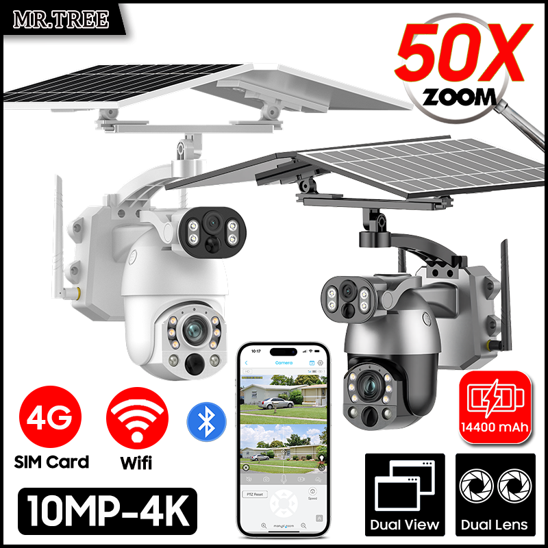 Caméra de surveillance extérie - Security Camera System Solar 4G avis et prix
