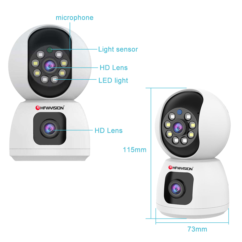 Caméra de sécurité WiFi HD 6MP - Cctv Camera System 8 Camera Wireless avis et prix