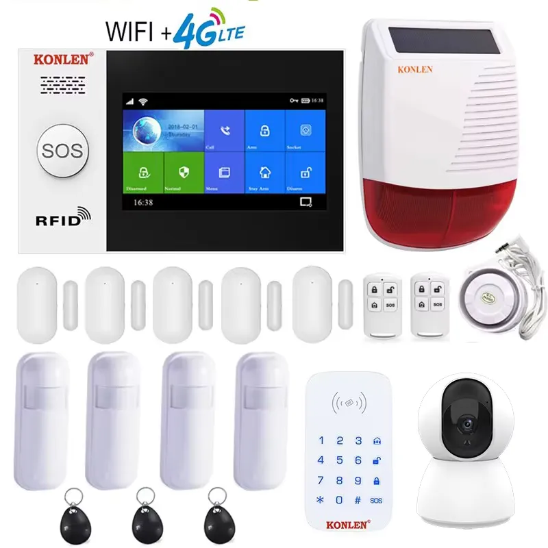 Système d'alarme intelligent T - Security Camera System Solar 4G avis et prix