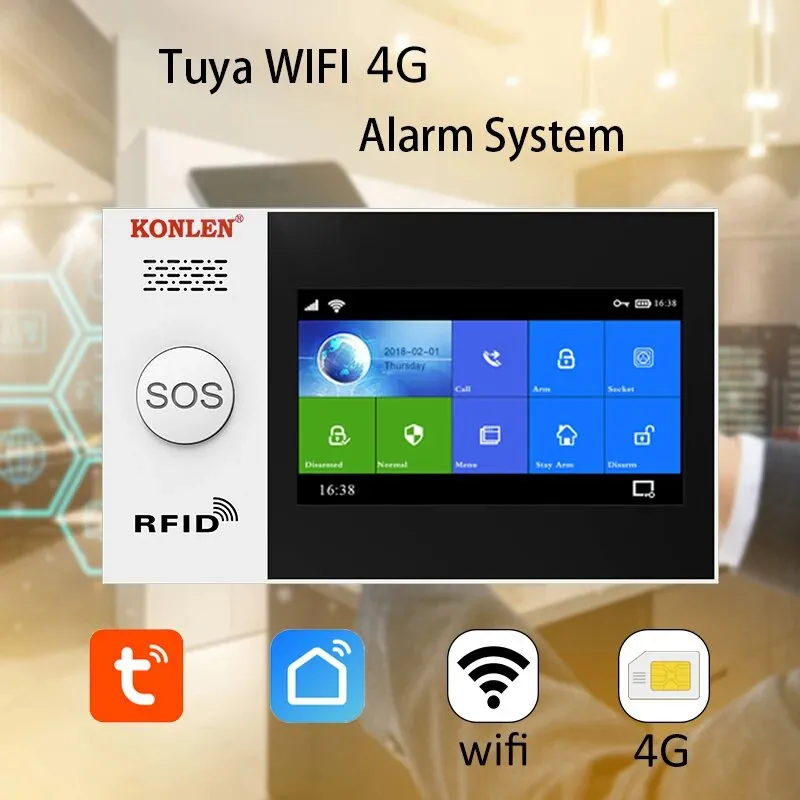 Système d'alarme intelligent T - Security Camera System Solar 4G avis et prix
